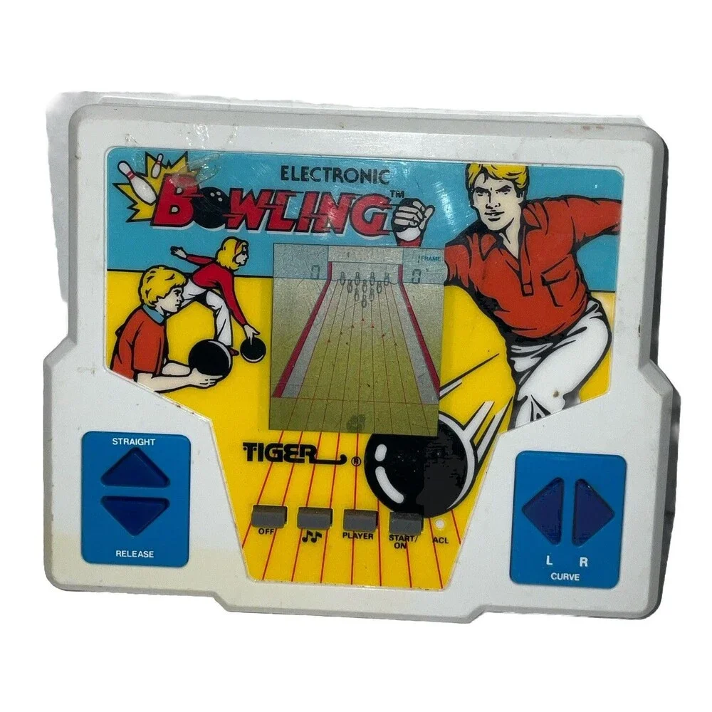 1988 Vintage Tiger Electronics Bowling Handheld Game (Tested & Working)